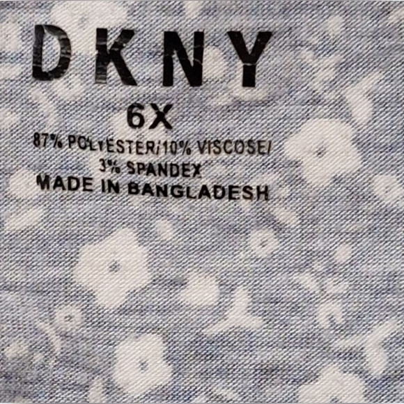 DKNY ROMPER JUMPER GIRLS SIZE 6X - Picture 6 of 6